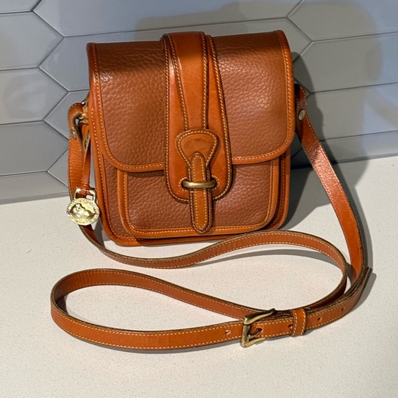 Vintage Dooney and Bourke R124 Pocket Binocular Equestrian Flap - Picture 13 of 13